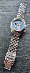 WELL PRESERVED ANDROID AUTOMATIC MOB MEN WATCH MADE IN U.S.A JUMBO CASE