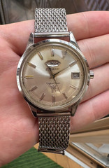 Citizen Crystal Seven 27 Jewels Automatic Overhauled Vintage Watch 1960s Japan