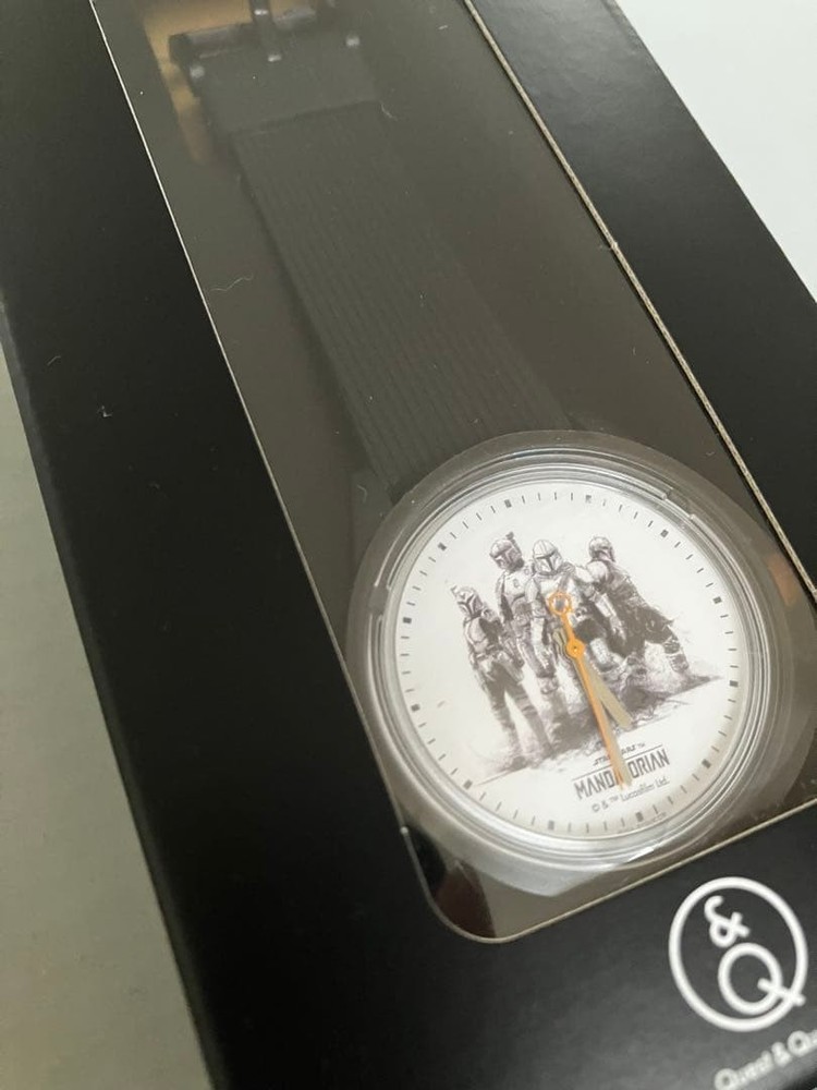 STAR WARS Mandalorian Wristwatch Citizen Q Q SmileSolar