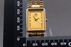SEIKO 7N01-5080 Gold 14.5cm Slim Classic Ladies Qz Watch Vintage 2001 N MINT