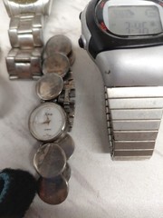 Mixed Lot Of Watches for Parts or Projects,6 Working 5 Not Working,sold As Seen