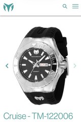 TechnoMarine Swiss-Powered Quartz-Luminous Hands Cruise Men’s Watch TM-122006 🔥