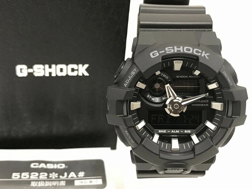 CASIO G-SHOCK Analog-Digital Watch GA-700, Casual and Sporty Appeal, Perfect