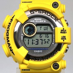 G SHOCK G SHOCK DW 8200AC 9T FROGMAN AMERICA S CUP Yellow Released January 1999