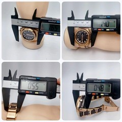 CASIO G-MS MSG-W200CG Rose Gold Ladies Radio Solar Watch 13.5cm 5.3in