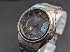 Casio Lineage LIW-110T Titanium Tough Solar Wave Ceptor Radio Sync LED Watch