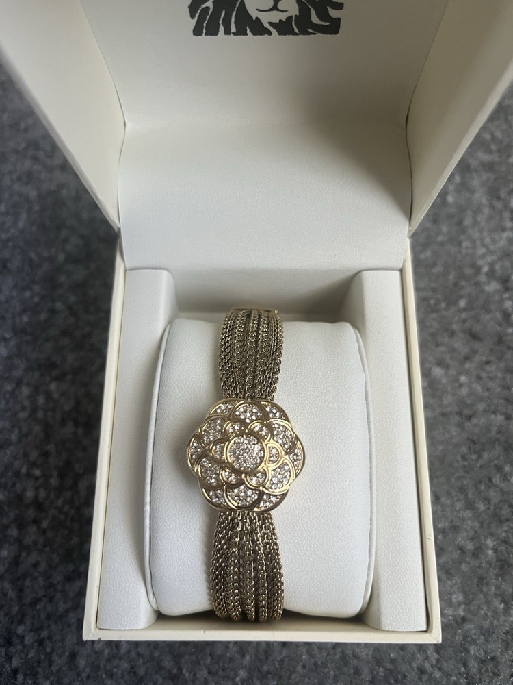 Anne Klein Heritage Cover Dial Watch