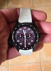 TAG Heuer SBR8080.EB0284 Calibre E4 Connected Golf Watch Black White Rubber 42mm