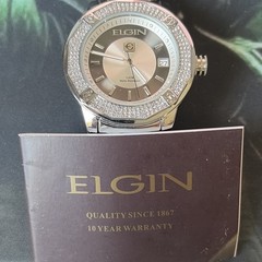 Elgin Men’s Crystal Accent Watch (Model FG160032)
