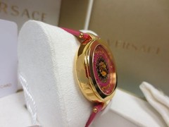 Versace Women’s VK6030013 Mystique Foulard Rose Gold Ion-Plated Diamond Watch