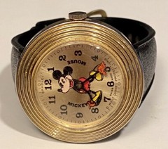 “Mickey” BRADLEY_1970s Vintage_40mm Art Deco_Swiss Made Mechanical Mens Watch