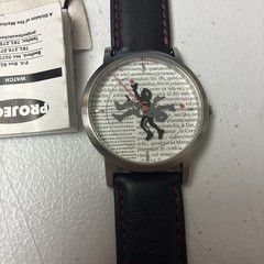 Projects Watches Dancing Time Design Quartz Watch Stainless Steel NEW