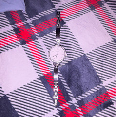 Fossil Women’s Silver-Tone Quartz Analog Dress Watch Stainless Bracelet