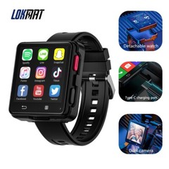 2.64″ LOKMAT APPLLP 2 Max 4G Smartwatch Android 11 3GB+32GB Dual Camera 1200mAh