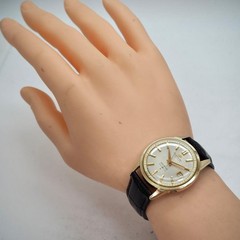 Seiko Seikomatic Self Dater J13.083 39J Gold Cap Vintage Automatic Watch Authنت