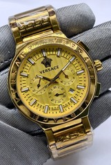 Fabulous Versace Chronograph Date Indicator Quartz Analog Men’s Wrist Watch