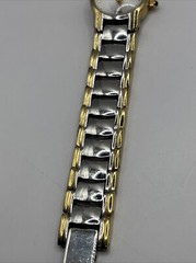 Anne Klein Swiss Women’s Quartz Watch Two Tone Band 20mm Case- New Battery