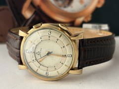 Vintage 1950’s Jaeger-LeCoultre Memovox Men’s 10k Gold Filled Watch