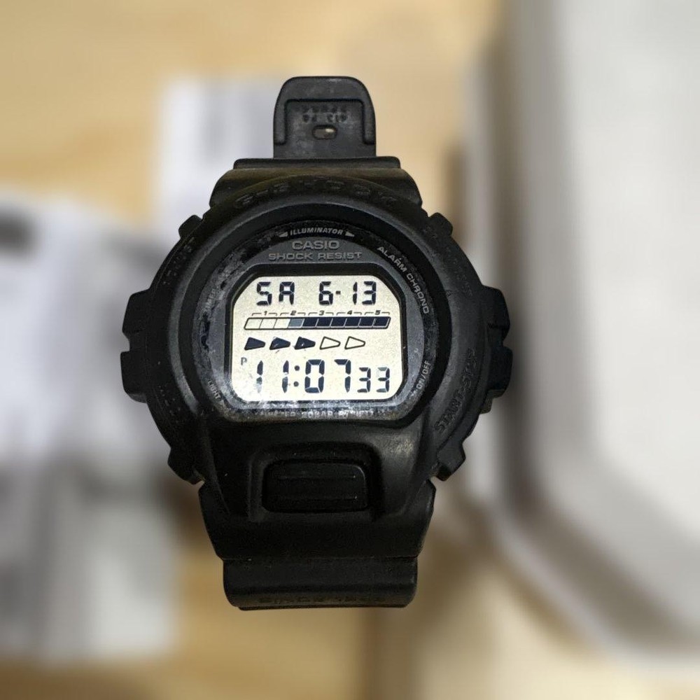 Casio G-Shock DW-6640RE-1JR 40th Anniversary Limited Watch from Japan Used