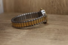 Caravelle Women’s Traditional Quartz Two Tone Steel Watch 24mm 45L177 New Bat
