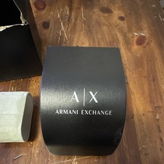 A|X Armani Exchange Men’s Watch, Three-Hand Stainless Steel Watch for Men AX2104