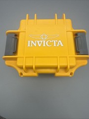 Invicta Racing Gridlock Yellow Dial Men’s Watch 48337 New In hard Case