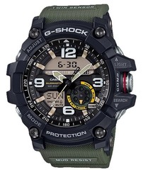 Casio G-Shock Mudmaster GG-1000-1A3 Twin Sensor Men’s Watch – Green