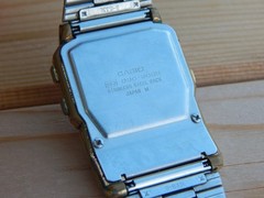 Vintage Casio Data Bank Calculator Alarm Digital Watch DBC-600G module 563 JAPAN