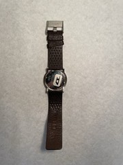 Mens Vintage Retro Diesel 10 Bar Watch Red White Blue