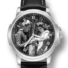PERSONALISED CUSTOM MENS PHOTO WRIST WATCH BIRTHDAY MOTHER’S DAY GIFT ENGRAVED