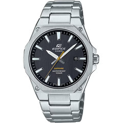 CASIO EDIFICE EFR-S108D-1AV Watch Quartz Analog Black Sapphire Steel Mens Japan