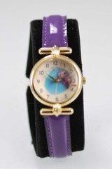 Relic Watch Women Youth BUG’S LIFE Gold Stainless Steel Purple Leather WR Quartz