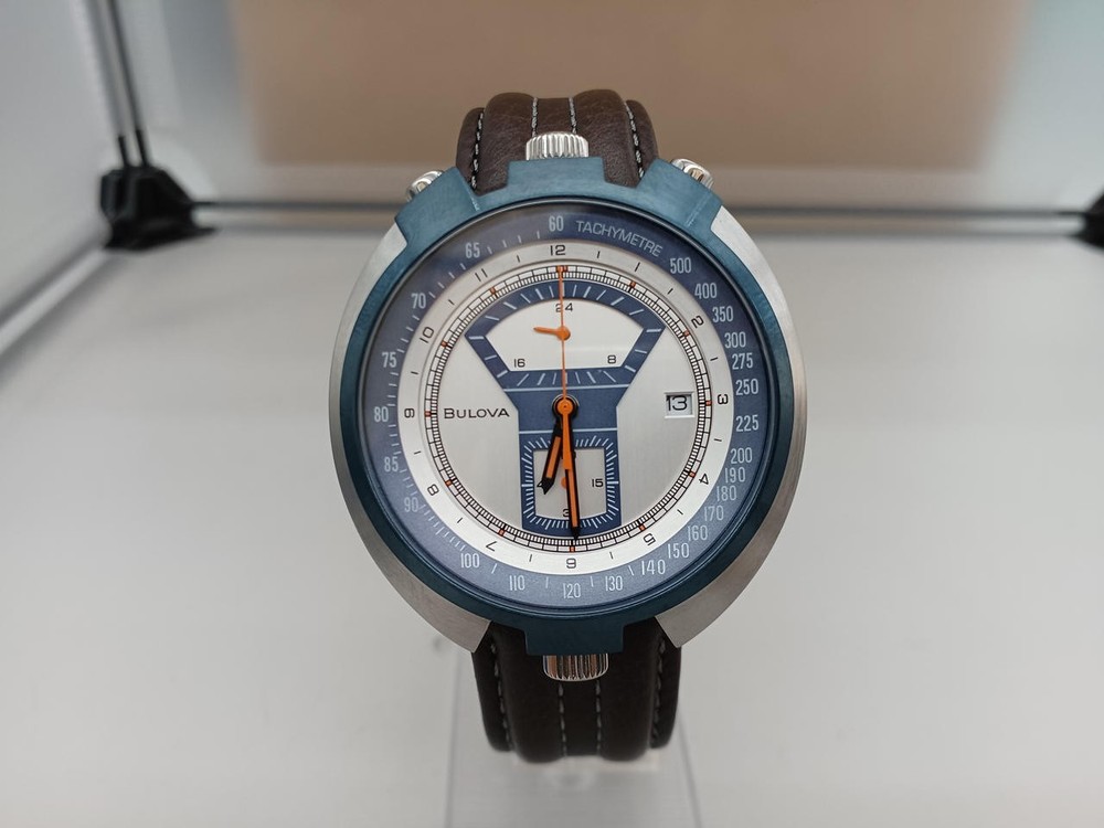 [A4N] Bulova Archive Series Parking Meter 98B390 Bullhead Chrono [x3v]