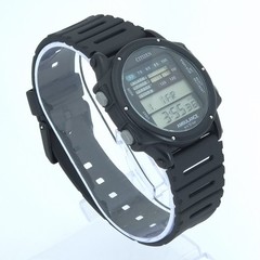 NOS CITIZEN D170-314395 “AMBULANCE” WR 10BAR VINTAGE DIGITAL WATCH JAPAN 1983