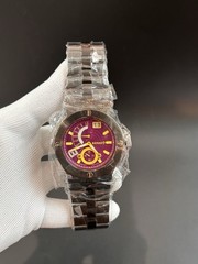 Renato Wilde Beast Swiss Diamond Retrograde Day Watch Purple Dial 46mm