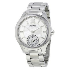 $1495 MSRP Bellina Motion White Mother Of Pearl Dial Ladies Smart Watch 0660004