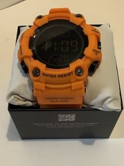 Invicta Activa Kadron Digital 53mm Orange (ACW1968-005) New In Box