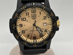 Luminox 0320-1GBq Quartz Mens Wristwatch 44mm Carbonox 100m Box Black MZ-042