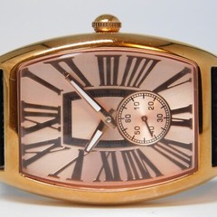 BRONZO ITALIA Quartz Analog Unisex Watch New Battery
