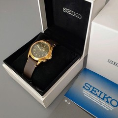 Seiko Prospex Alpinist 39.5 MM SS Gold Color Automatic Watch SPB210J1