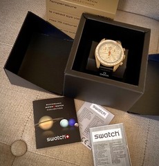 OMEGA X SWATCH SpeedMaster MoonSwatch MISSION TO JUPITER 42mm NEW! w TAGS/PAPERS