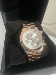 Luxury Classic Men’s Quartz Watch Business 3ATM Paulareis Rose Gold Stopwatch