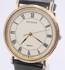 SEIKO League 5P31-6A40 Mens Quartz Roman Index Wristwatch Running