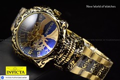 Invicta Women’s Artist Skeleton Black Dial 42mm White Silicone Band Watch