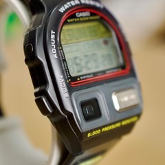 NOS Casio BP-100 1991 Blood Pressure Monitor Digital Wrist Watch 900 Japan Boxed