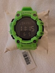 Activa Invicta Kadron X Digital Men’s Watch- 53mm, Green NIB