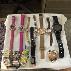 13 Watches All Need Some Sort Of Battery Untested See Pictures As Is