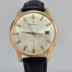 Seiko Seikomatic Automatic Self Dater 15022E Mens Vintage Watch For Parts Japan
