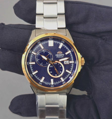 Orient Rare Sports RA‑AK0601L Mechanical Automatic Blue Dial 42.6mm Mens Watch