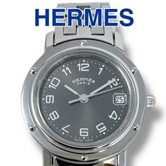 Hermès Clipper CL4.210 D Buckle Black Dial Women Watch